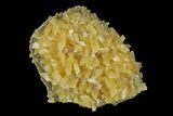 Fluorescent, Yellow Calcite Crystal Cluster - South Dakota #170677-1